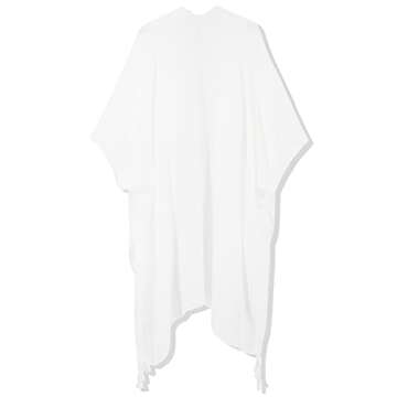 Breezy Lane Kimonos for Women White Swimsuit Coverups Bikini Beach Coverup Bathing Suit Summer Trave...