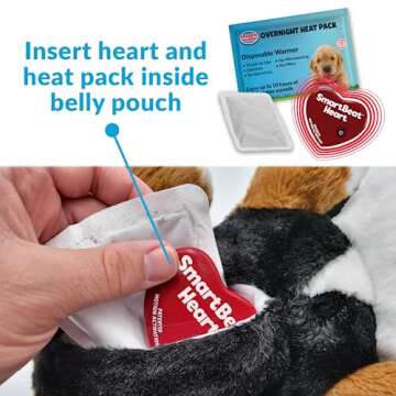 Snuggle Puppy Plus: Dog Toys for Anxiety Relief & Comfort