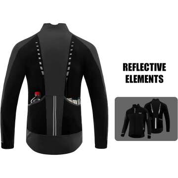 BALEAF Men's Winter Cycling Jacket - Windproof Gear