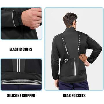 BALEAF Men's Winter Cycling Jacket - Windproof Gear