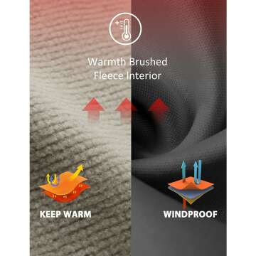 BALEAF Men's Winter Cycling Jacket - Windproof Gear