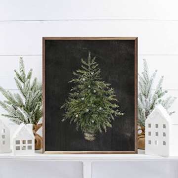 Christmas Tree Black Christmas Wall Home Decor Series Wooden Sign Décor By Kendrick Home, Different...