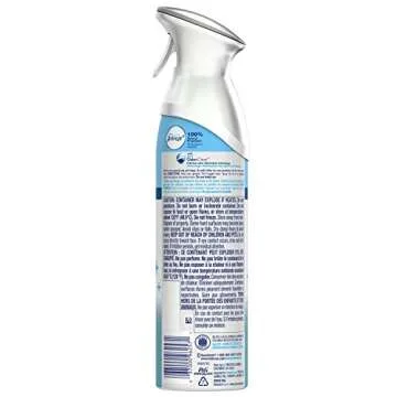 Febreze Air Mist Air Freshener Spray, Odor-Fighting Room Spray, Air Fresheners for Home and Bathroom and Kitchen, Aerosol Can, Heavy Duty Crisp Clean Scent, 8.8oz, 1 Count