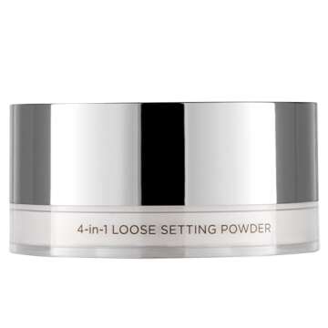 PÜR Beauty 4-in-1 Loose Setting Powder, Lightweight Microfine Setting Powder, Translucent Matte Fin...
