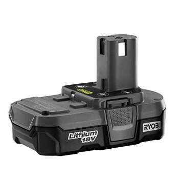 RYOBI 18-Volt ONE+ Lithium-Ion Cordless High Volume Power Inflator P738 Kit with 1.3 Ah Battery and 18-Volt Charger