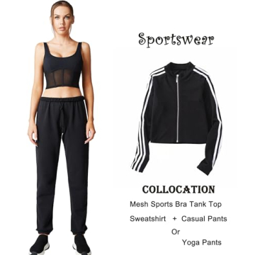 Mustcan Open Back Padded Sports Bra Yoga Fitness Wear