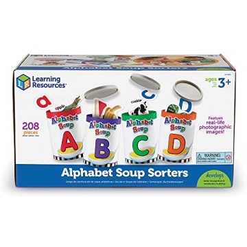 Engaging Alphabet Soup Sorters for Phonics Mastery at Home