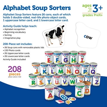 Engaging Alphabet Soup Sorters for Phonics Mastery at Home