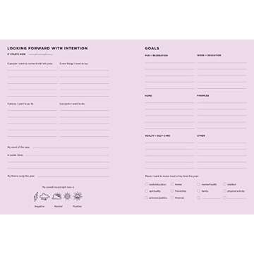 52 Lists Planner Undated 12-month Monthly/Weekly Spiralbound Planner with Pocket s (Black Floral): Includes Prompts for Well-Being, Reflection, Personal Growth, and Daily Gratitude