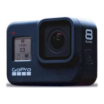 GoPro HERO8 Black 4K Waterproof Action Camera - Black (Renewed)
