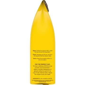 Gevalia French Roast Dark 100% Arabica Ground Coffee (12 oz Bag)