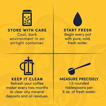 Gevalia French Roast Dark 100% Arabica Ground Coffee (12 oz Bag)