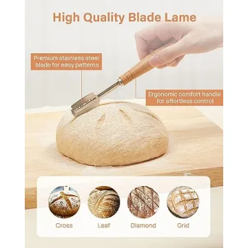 Kootek 9 Inch Sourdough Bread Baking Kit and Tools