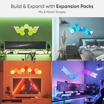 Nanoleaf Shapes Smart RGBW Wall Lights for Gamers