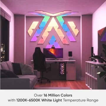 Nanoleaf Shapes Smart RGBW Wall Lights for Gamers