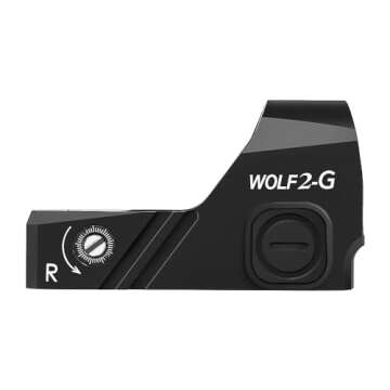 Cyelee WOLF2-G Compact Green Dot Sight for All Conditions
