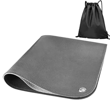 Stylish Linkidea Vegan Leather Splat Mat for High Chair