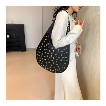 Trendy OANTGM Vegan Leather Tote Bag for Women