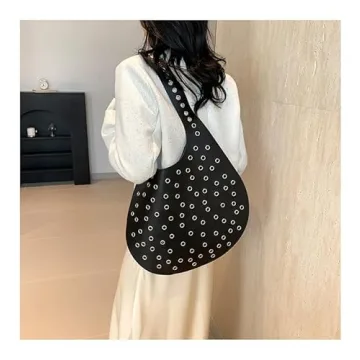 Trendy OANTGM Vegan Leather Tote Bag for Women