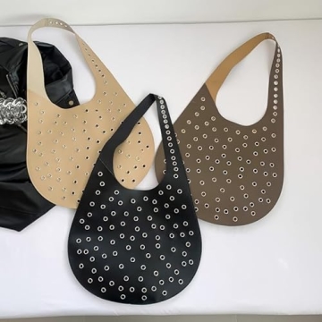 Trendy OANTGM Vegan Leather Tote Bag for Women