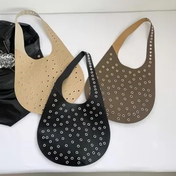 Trendy OANTGM Vegan Leather Tote Bag for Women