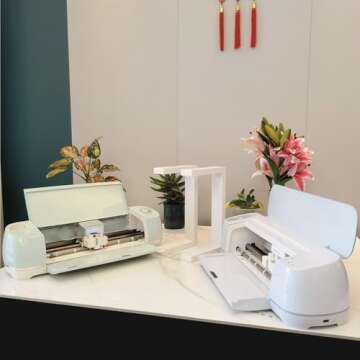 RTSTEC Stand Legs Compatible with Cricut Maker 3 and Cricut Explore Air 2 ,3 and Silhouettes - Fully Open, Both Fit Cricut Maker Series and Cricut Explore Air Series XL