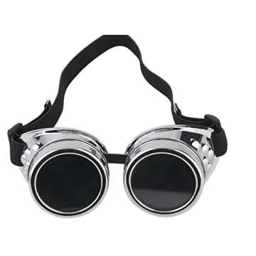 Buy AOBOR Vintage Steampunk Goggles with Adjustable Strap