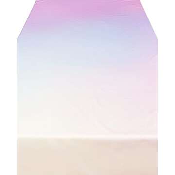 xo, Fetti Pastel Gradient Tablecloth - 9 ft Party Decor