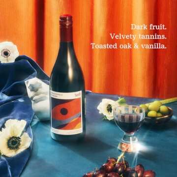 Surely Non Alcoholic Wine, Red Blend, Alcohol-Removed Red Wine, 5g Sugar, 30 Calories, De-alcoholized, Low Sugar, Low Calorie, Gluten Free, 750ml (25 fl. oz)