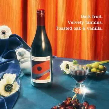 Surely Non Alcoholic Wine, Red Blend, Alcohol-Removed Red Wine, 5g Sugar, 30 Calories, De-alcoholized, Low Sugar, Low Calorie, Gluten Free, 750ml (25 fl. oz)