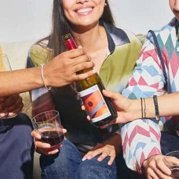 Surely Non Alcoholic Wine, Red Blend, Alcohol-Removed Red Wine, 5g Sugar, 30 Calories, De-alcoholized, Low Sugar, Low Calorie, Gluten Free, 750ml (25 fl. oz)