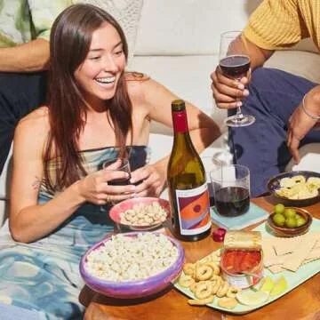 Surely Non Alcoholic Wine, Red Blend, Alcohol-Removed Red Wine, 5g Sugar, 30 Calories, De-alcoholized, Low Sugar, Low Calorie, Gluten Free, 750ml (25 fl. oz)