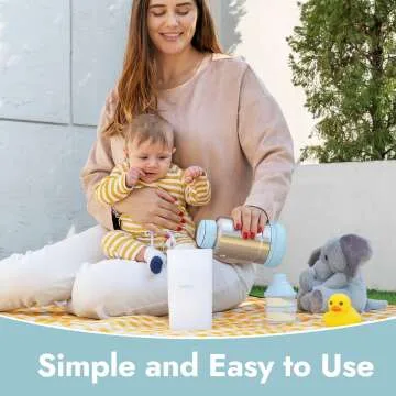Papablic Portable Baby Bottle Warmer - 18 oz