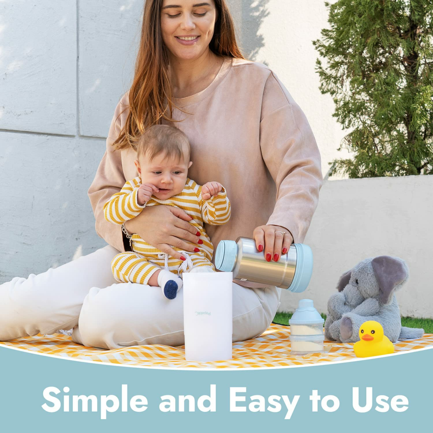 Papablic Portable Baby Bottle Warmer - 18 oz