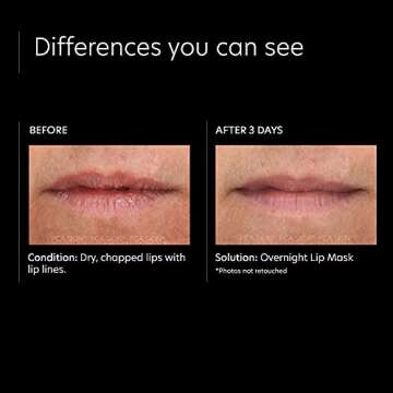 PCA SKIN Overnight Lip Balm Mask — Ultra-Moisturizing Lip Skin Care Treatment, Restores Moisture & Hydrates Dry, Chapped Lips while Sleeping (0.46 oz)