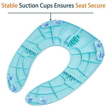 Portable Toddler Potty Seat - Travel-Friendly & Hygienic