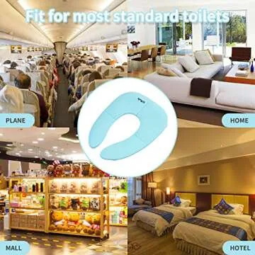 Portable Toddler Potty Seat - Travel-Friendly & Hygienic