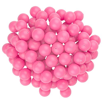 Fairly Odd Novelties Mini Pink Ping Pong Balls - 100 Pack (3/4", 19mm, Pink)