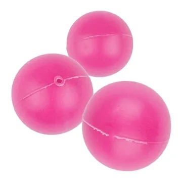 Mini Pink Ping Pong Balls for Games and Crafts - 100 Pack