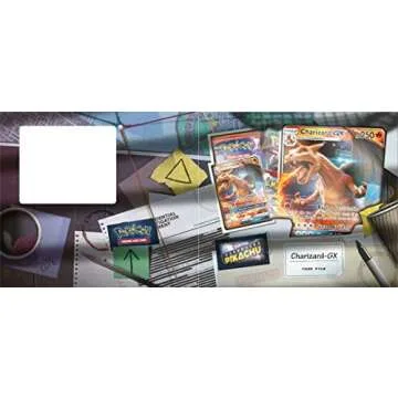 Pokemon TCG: Detective Pikachu Charizard-Gx Case File, Multicolor