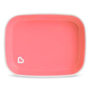 Munchkin® Splash™ Toddler Plates Set in Pink/Purple - 4 pieces