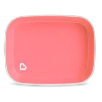 Munchkin® Splash™ Toddler Plates Set in Pink/Purple - 4 pieces