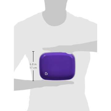 Munchkin® Splash™ Toddler Plates Set in Pink/Purple - 4 pieces