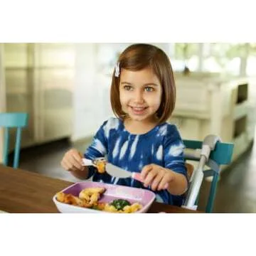 Munchkin® Splash™ Toddler Plates Set in Pink/Purple - 4 pieces