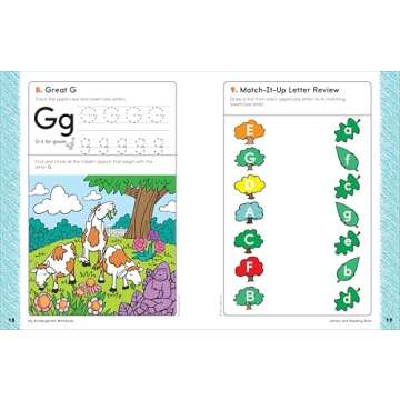 Engaging Kindergarten Workbook with 101 Activities