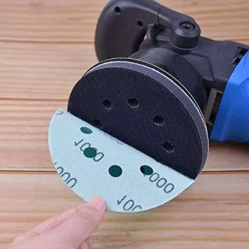 IPELY 5 Inch Foam Interface Pads for Versatile Sanding