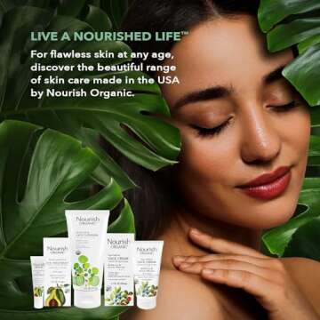 Nourish Organic Anti-Aging Face Wash with Aloe Vera