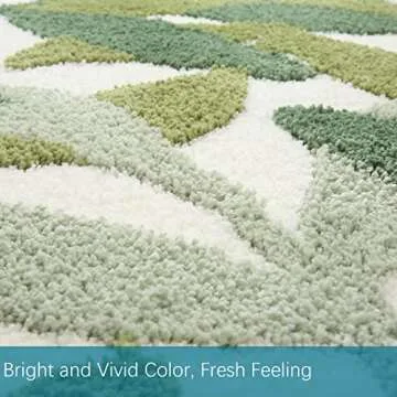 ZebraSmile Long Water Absorbent Bathroom Rugs