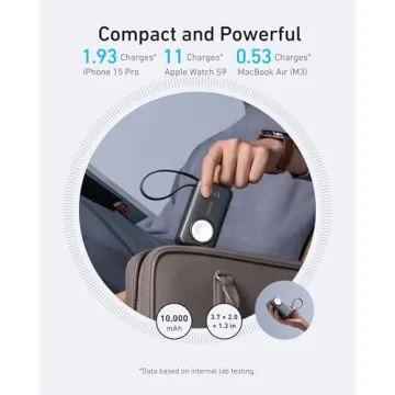 Anker MagGo Power Bank for Apple Watch - 10,000mAh
