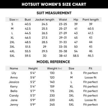 HOTSUIT Women’s Sauna Suit for Weight Loss and Fitness